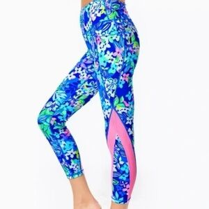 Lilly Pulitzer Borealis Social Sunset Weekender High Rise Leggings